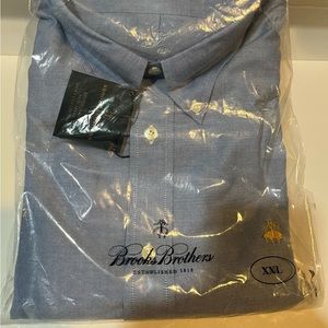 Brooks Brothers XXL Unopened Dress Shirt Blue